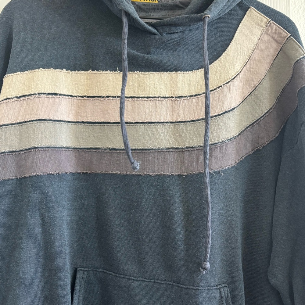 Aviator Nation Wave Stripe 4 Hoodie - Picture 3 of 4